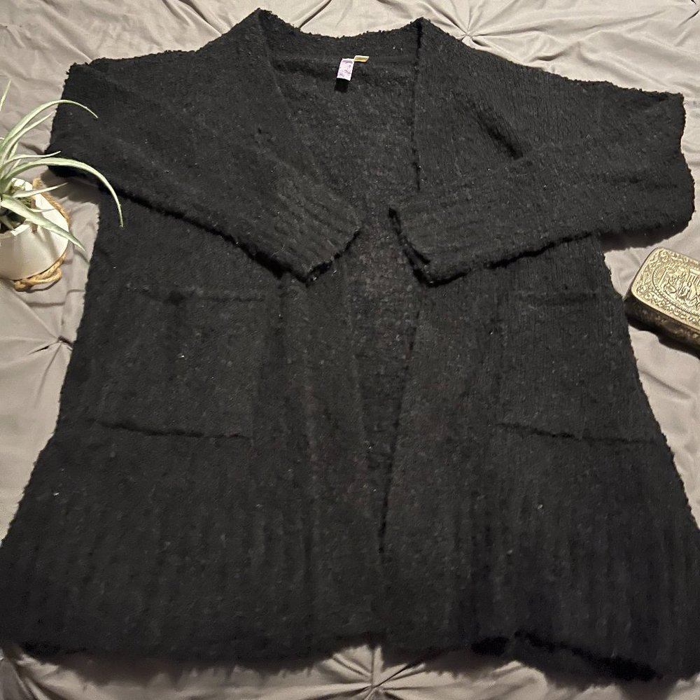 Alya Black Cardigan